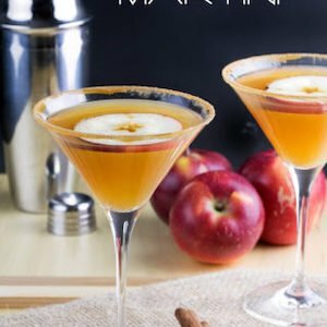 Apple cider Martini Vodka Cocktail